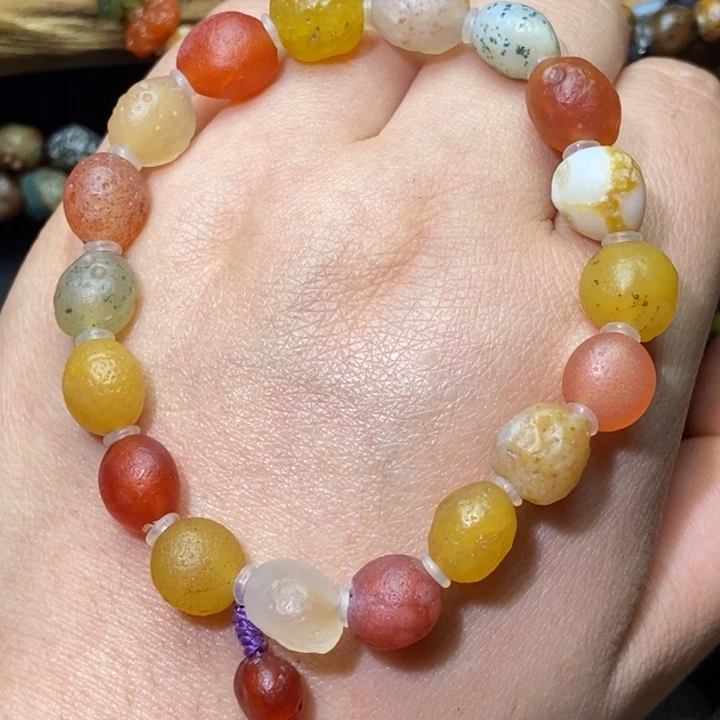 玛瑙/玉髓合金手链