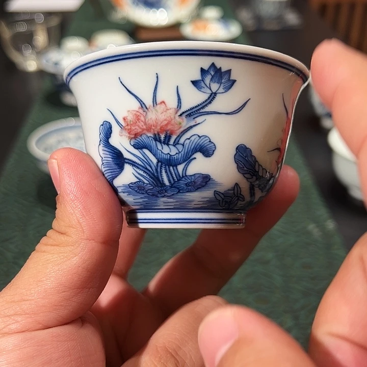 微瑕臻玉古坊原矿孔雀石釉里红