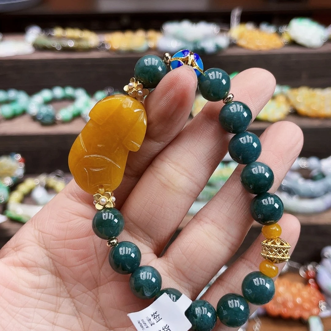 C***）未镶嵌手链翡翠饰品