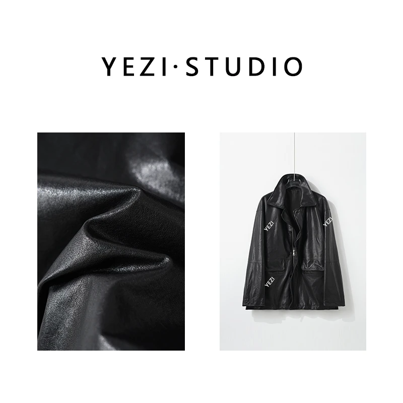 【时尚宠儿】秀场速递复古超软轻薄植糅小绵羊皮衣中长外套25324006