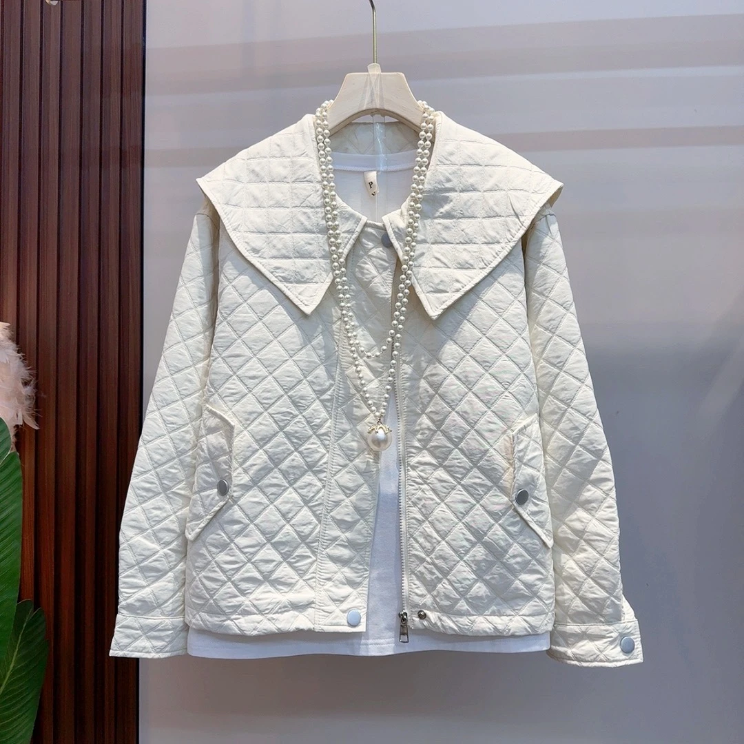 2025年早冬新款轻薄减龄千金风外套