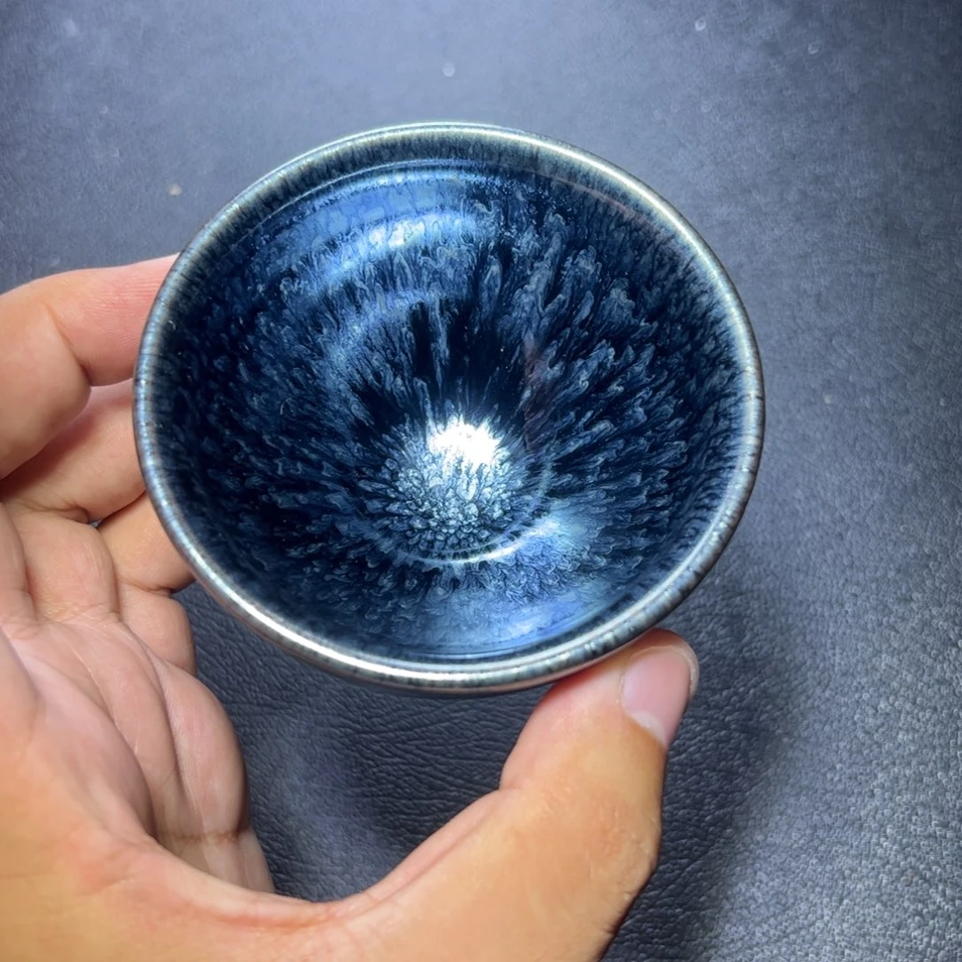 茶盏百花建窑建盏主人杯