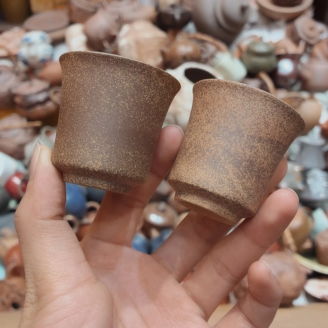 瓷器柴烧老岩泥茶器皿