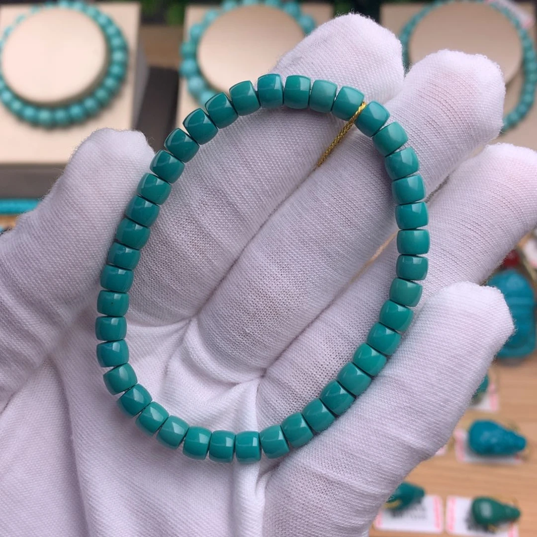 未镶嵌绿松石珠宝奇石5.6