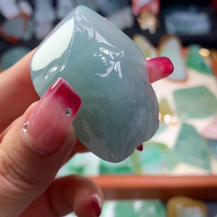 颈饰未镶嵌翡翠用****6包工
