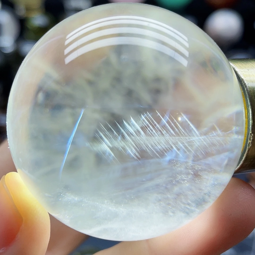 未镶嵌珠宝半成品水晶天然水晶47.3mm