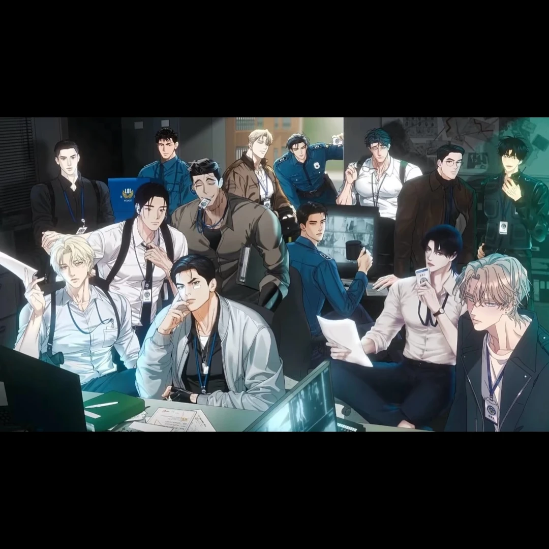 【国内现货】Lezhin狗头快闪随机卡/近景明信片/背光小立牌