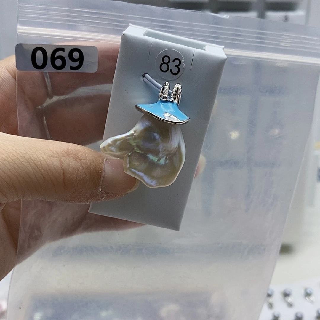 颈饰合金淡水珍珠