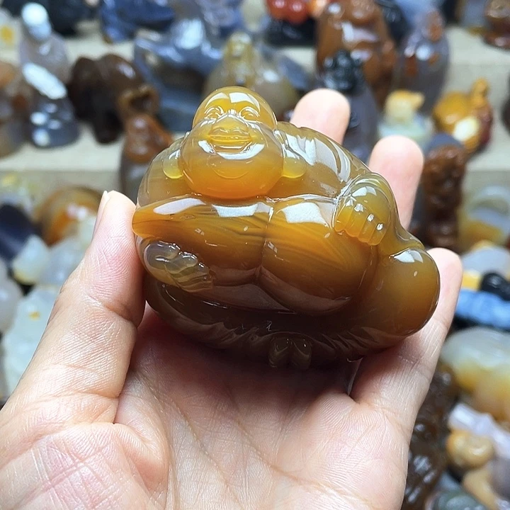 玛瑙/玉髓饰品未镶嵌拾****石