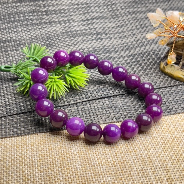 10mm典藏爆款轻奢风紫苏手链多样性发一件  ZS-91号