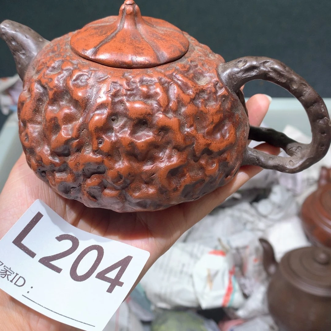 茶壶粗砂紫砂茶壶204