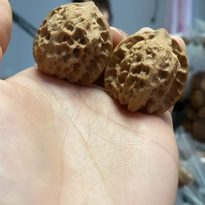 把件文玩核桃35白蛇谷小众