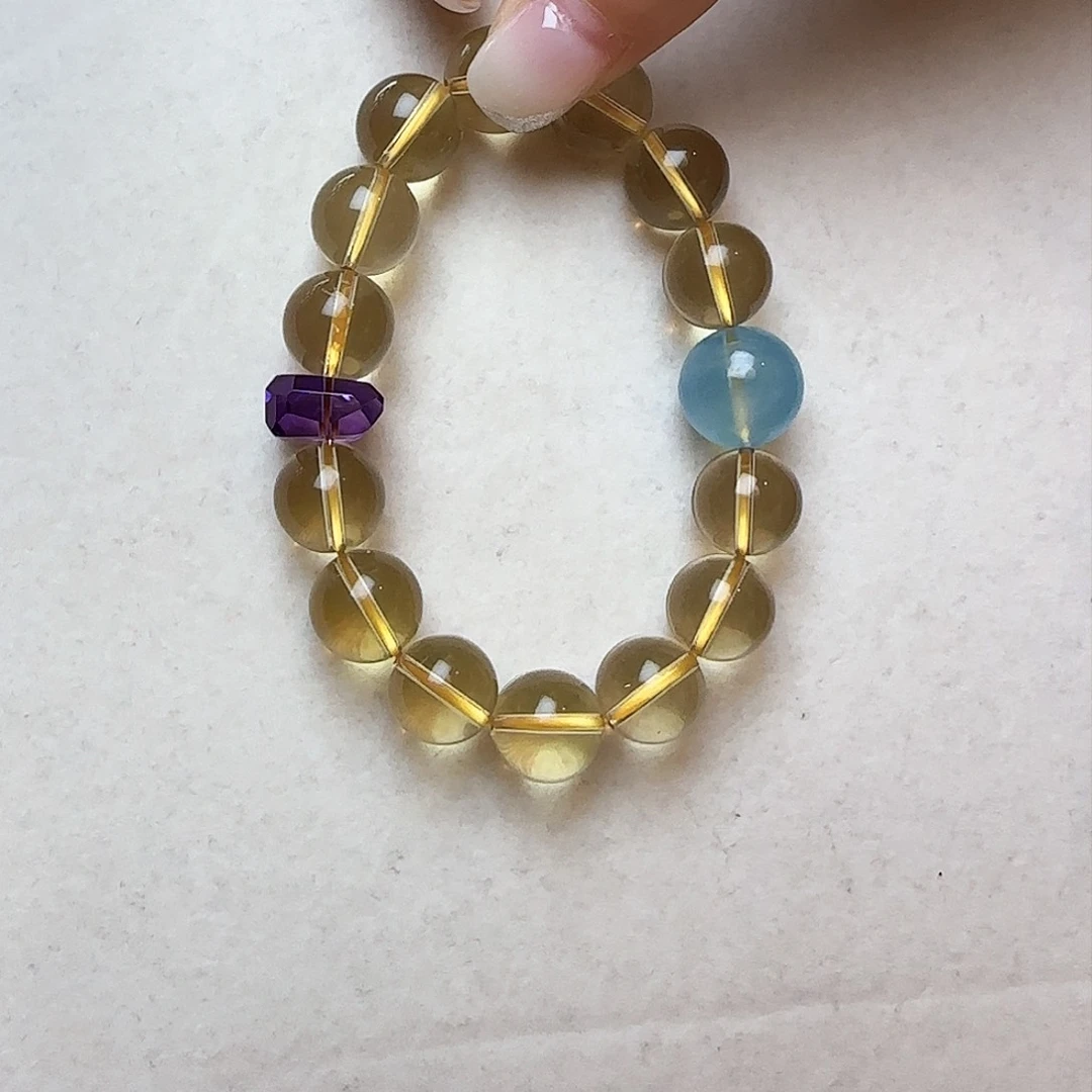 水晶手链未镶嵌大气上档次