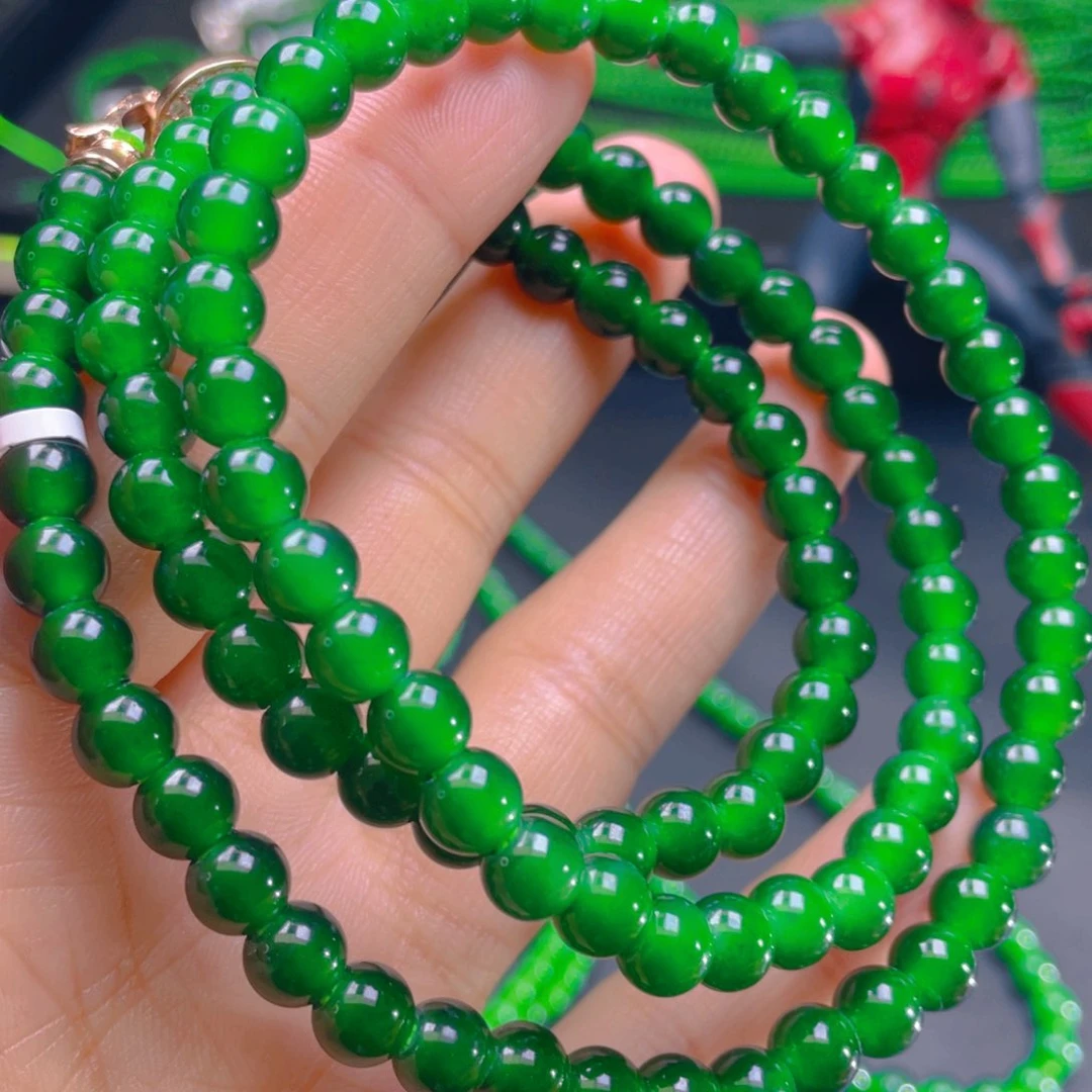 翡翠项链未镶嵌，1