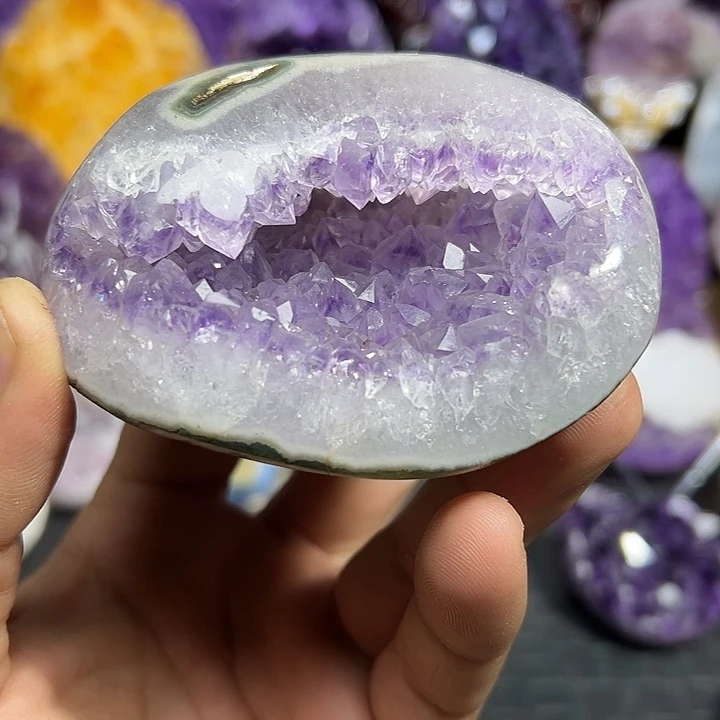 水晶未镶嵌珠宝半成品