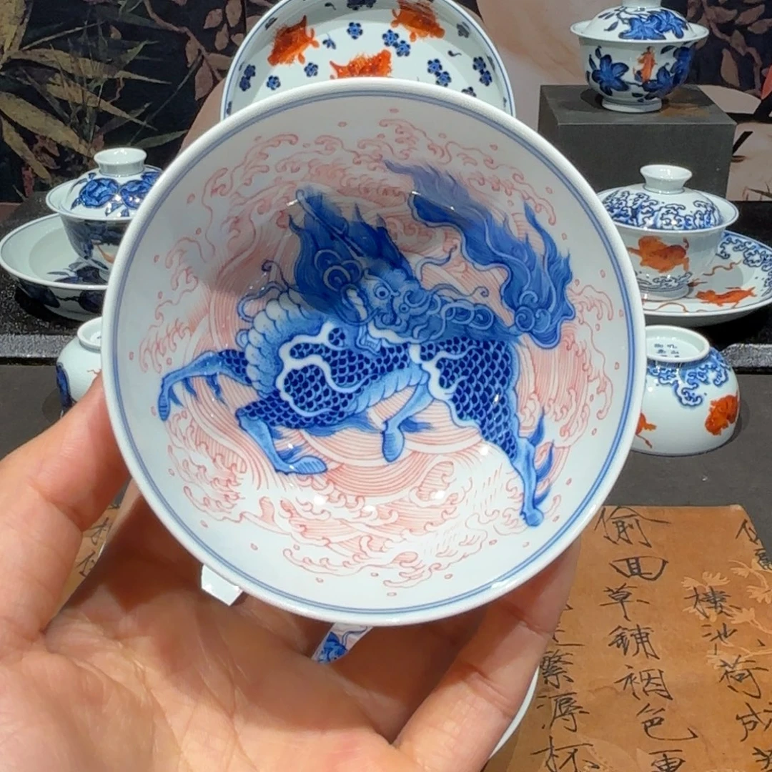 手工手绘陶瓷茶具