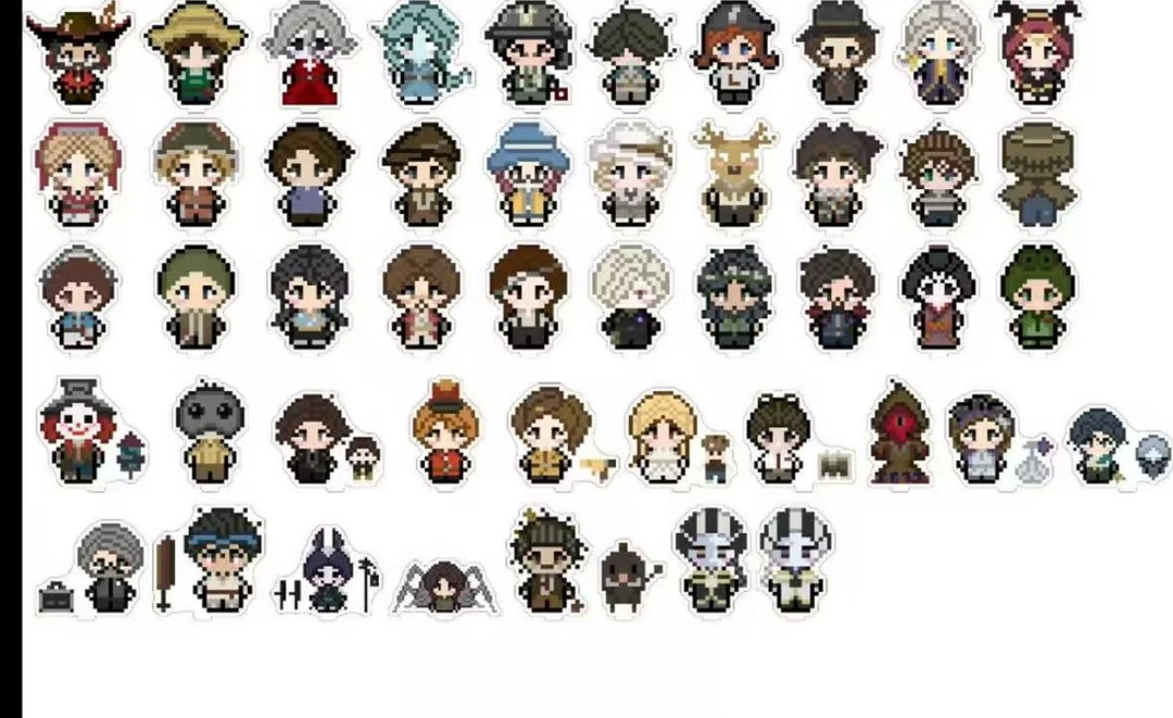 第五人格同人周边授权 像素小立牌 盲盒代拆