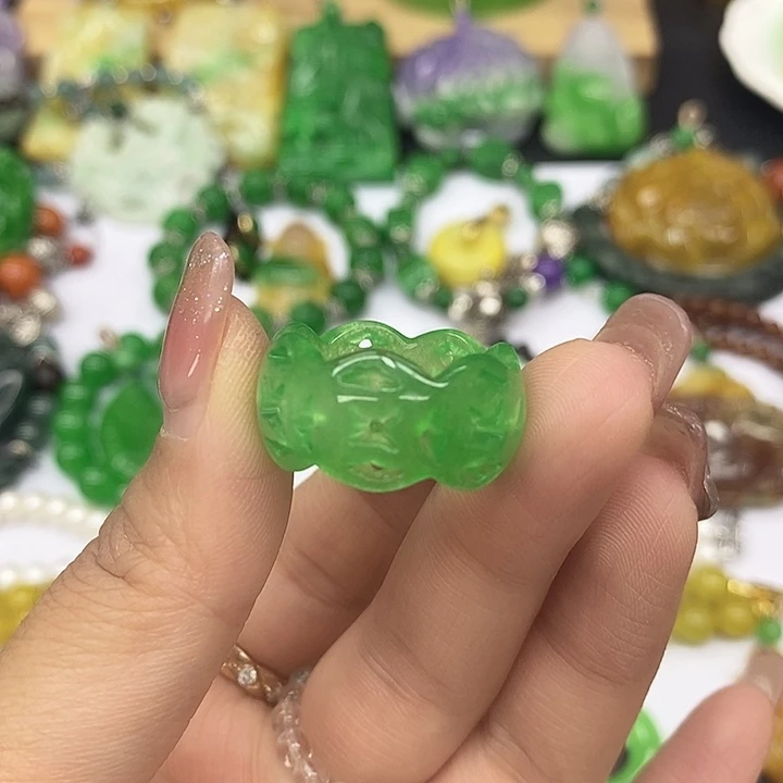 翡翠戒指未镶嵌戒指13