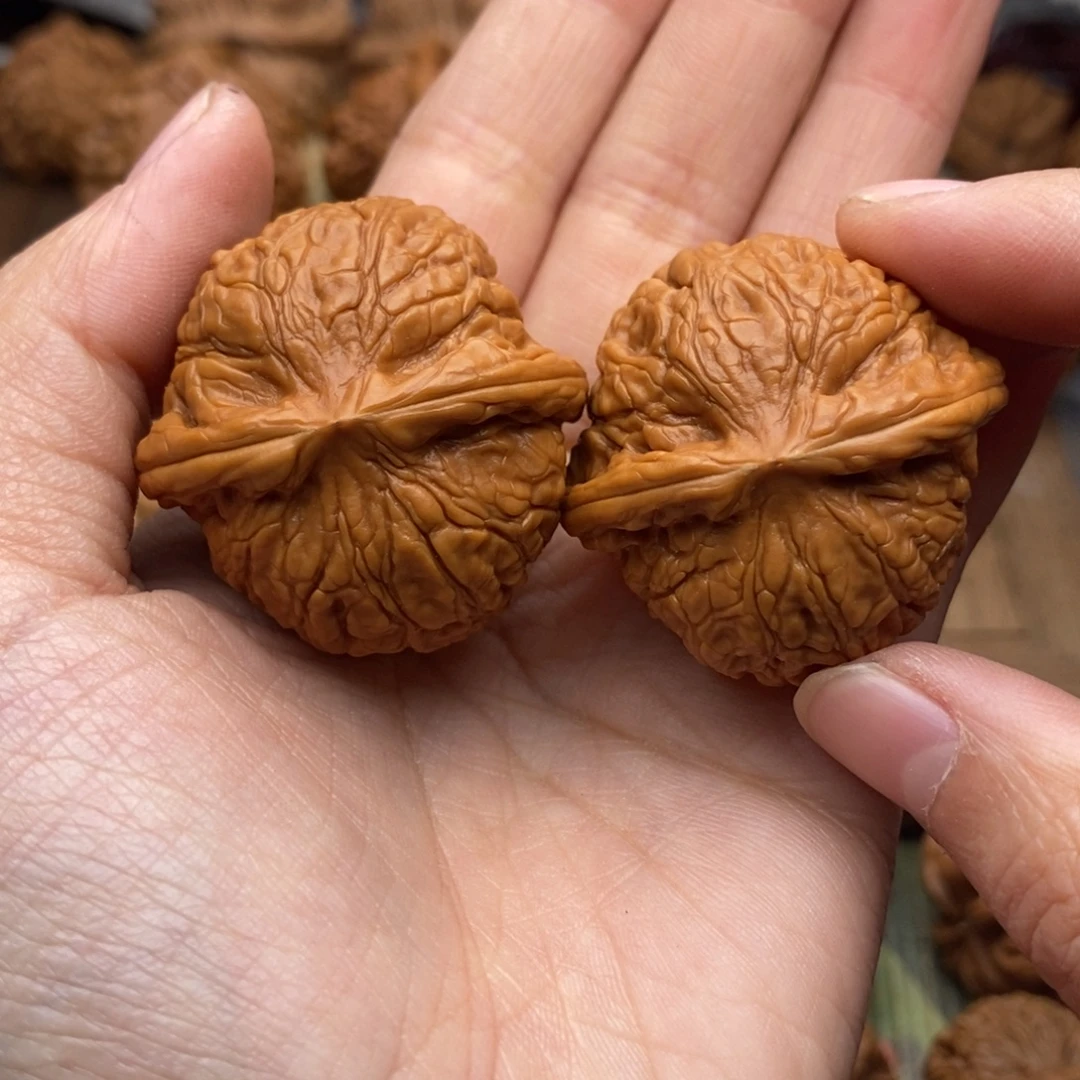 文玩核桃把件084号37.5全品乾隆磨