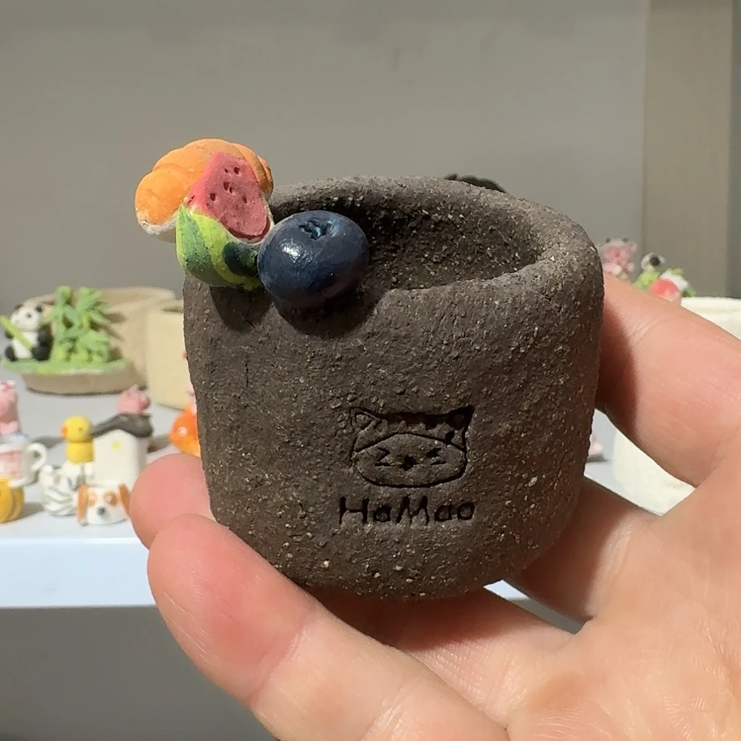 厂家直销手工花盆摆件