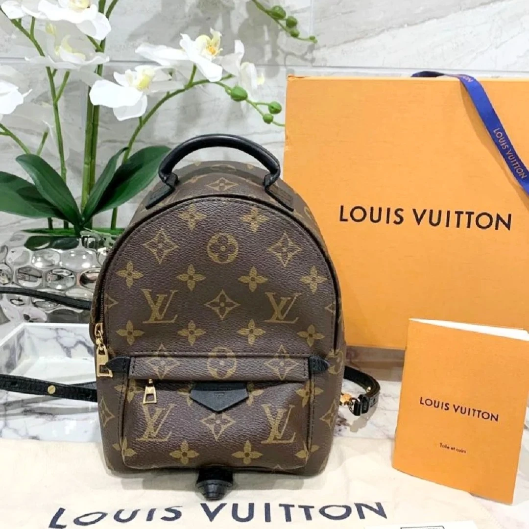 95新 LouisVuitton/路易威登 lv老花双肩mini包 25090048-03
