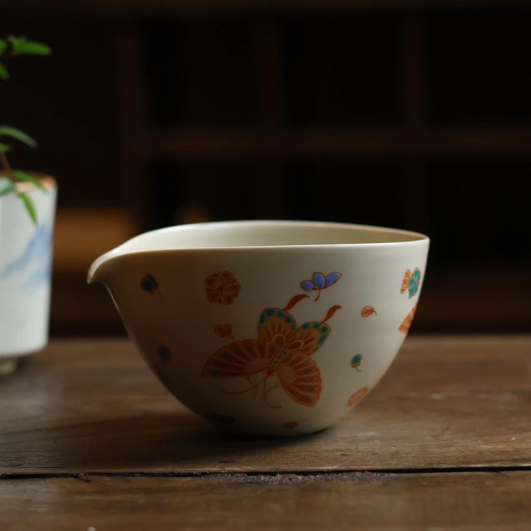 【红红专属】蝶恋花半月-聖甫-公道杯-170CC（聖甫0042）