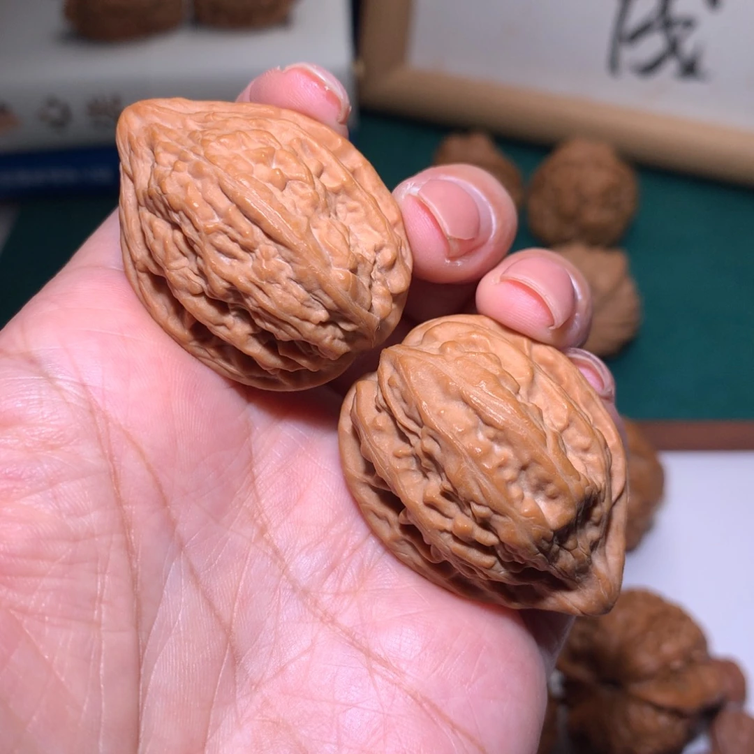 文玩核桃把件瓷瓶鸭嘴