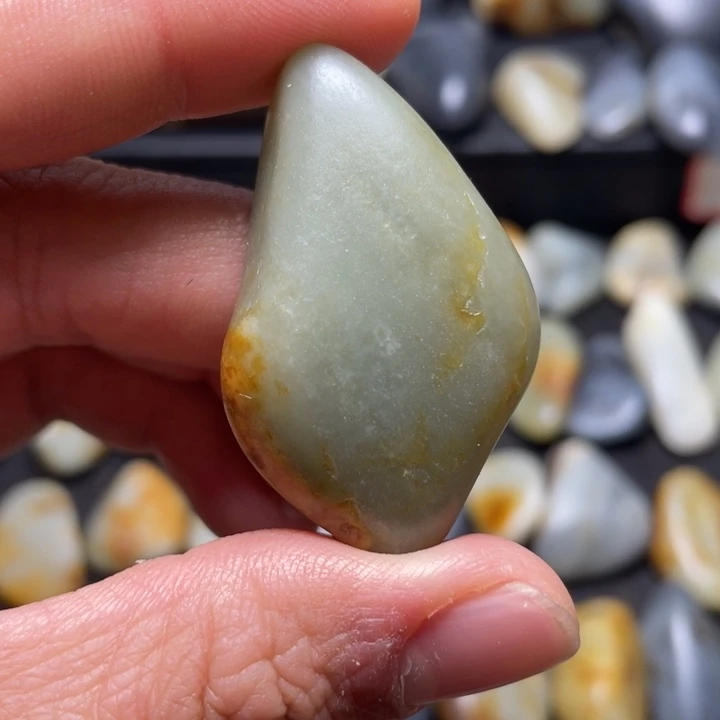 和田玉未镶嵌挂件30