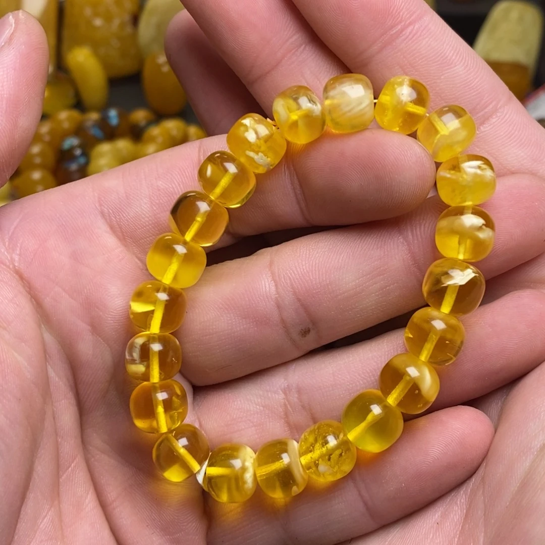 琥珀未镶嵌裸石蜜蜡