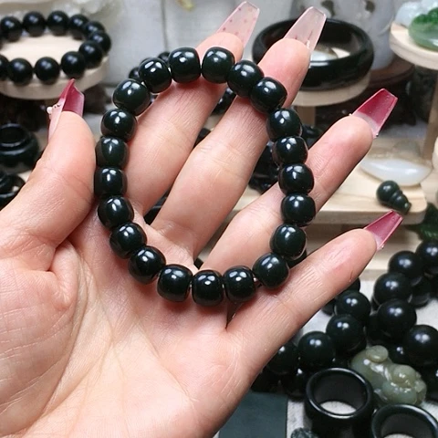 未镶嵌手串和田玉