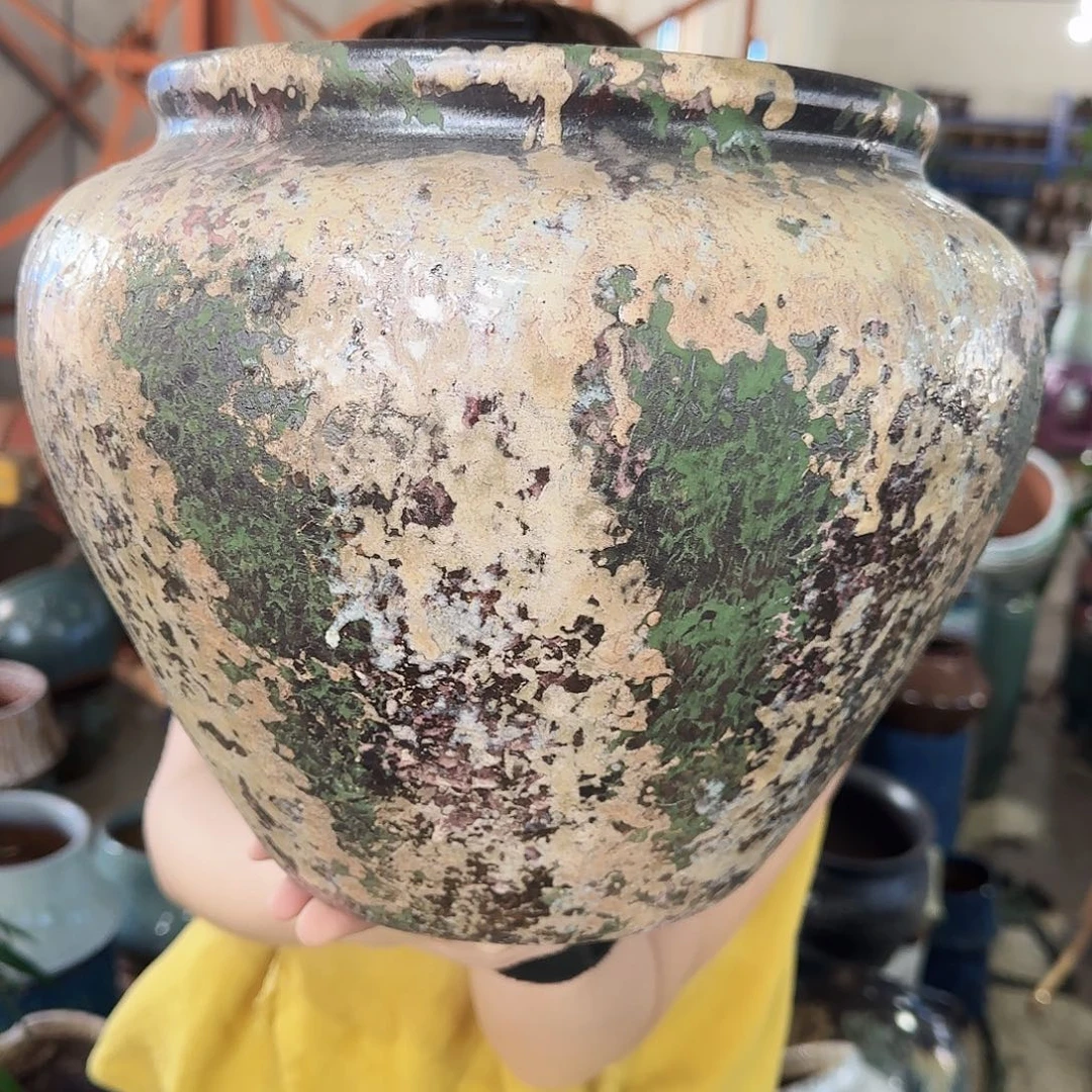 花盆紫砂高25口24