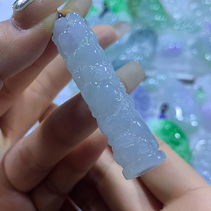 翡翠未镶嵌项链天然翡翠A货吊坠