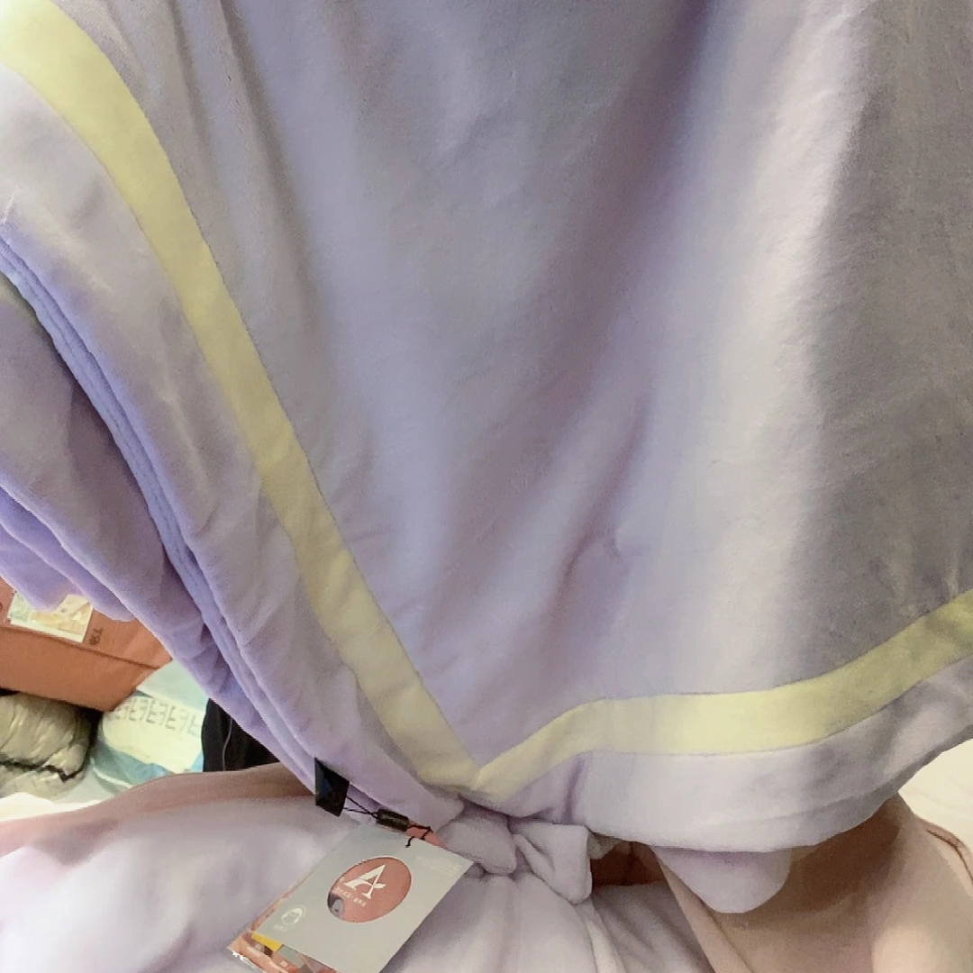 棉棉小丛绒紫色标准