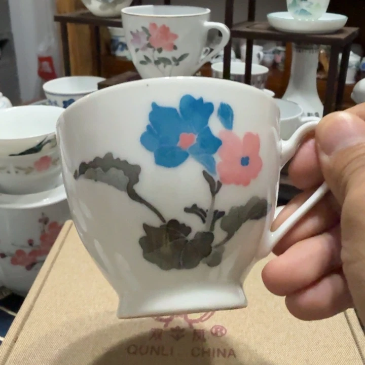 醴陵星火茶杯微瑕