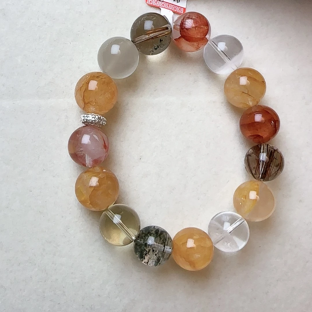 水晶手链未镶嵌一****大气上档次