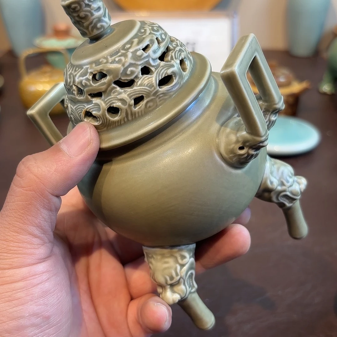 浅***｀瓷片龙泉青瓷福利青瓷