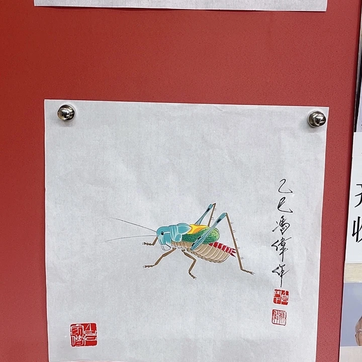 国画冯老师手绘作品