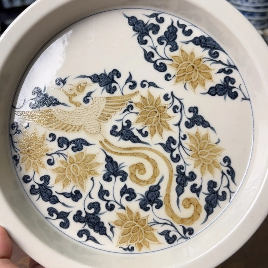 摆件陶瓷景德镇手绘茶器