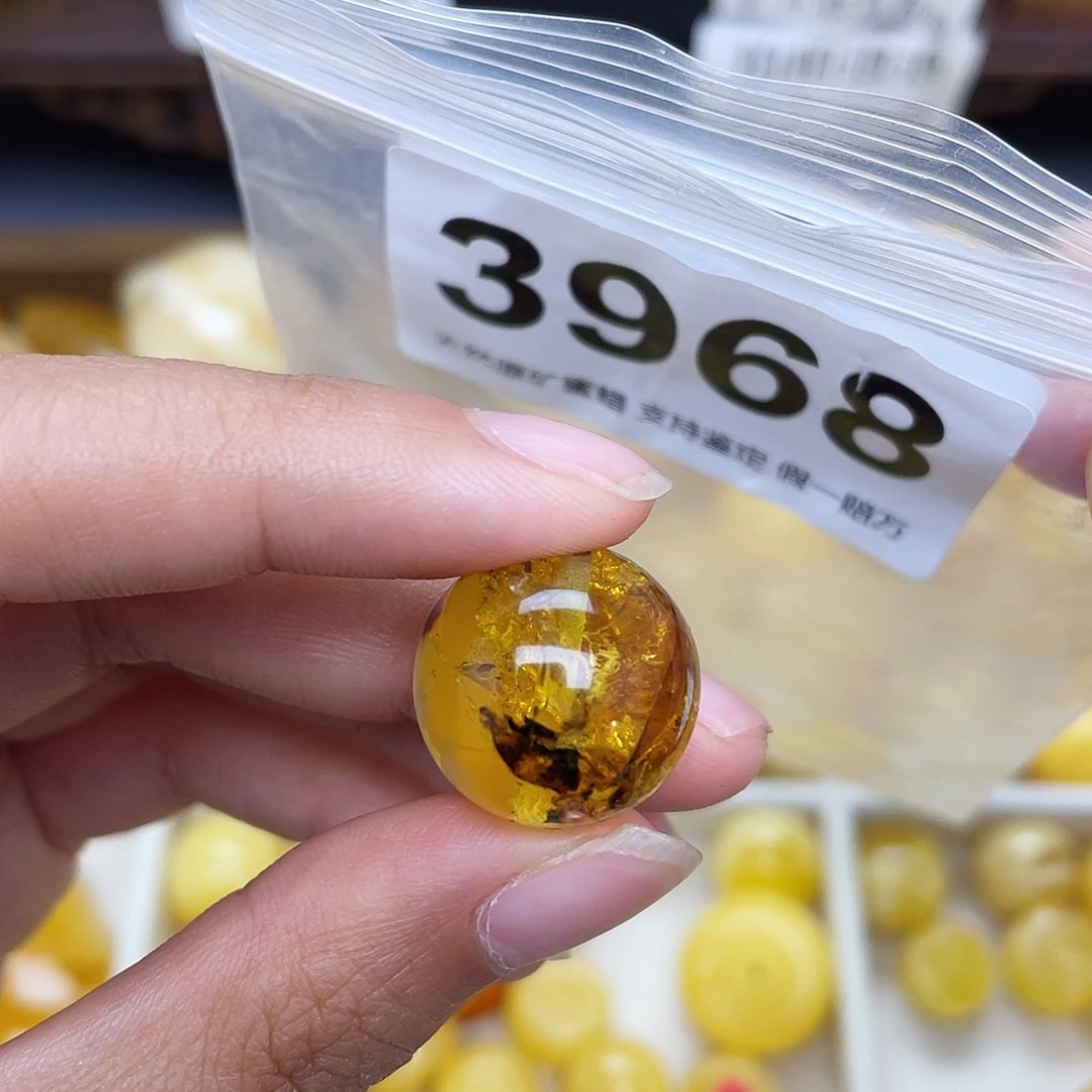 蜜蜡未镶嵌珠宝奇石17.6植物