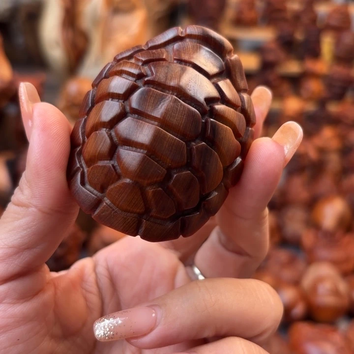 柏木（崖柏）南*太行崖柏手把件