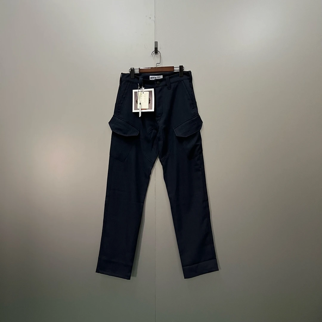 未使用 maje c619 AFFIX 靓蓝工装裤 003669