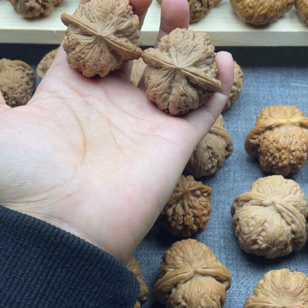 把件文玩核桃凹底41