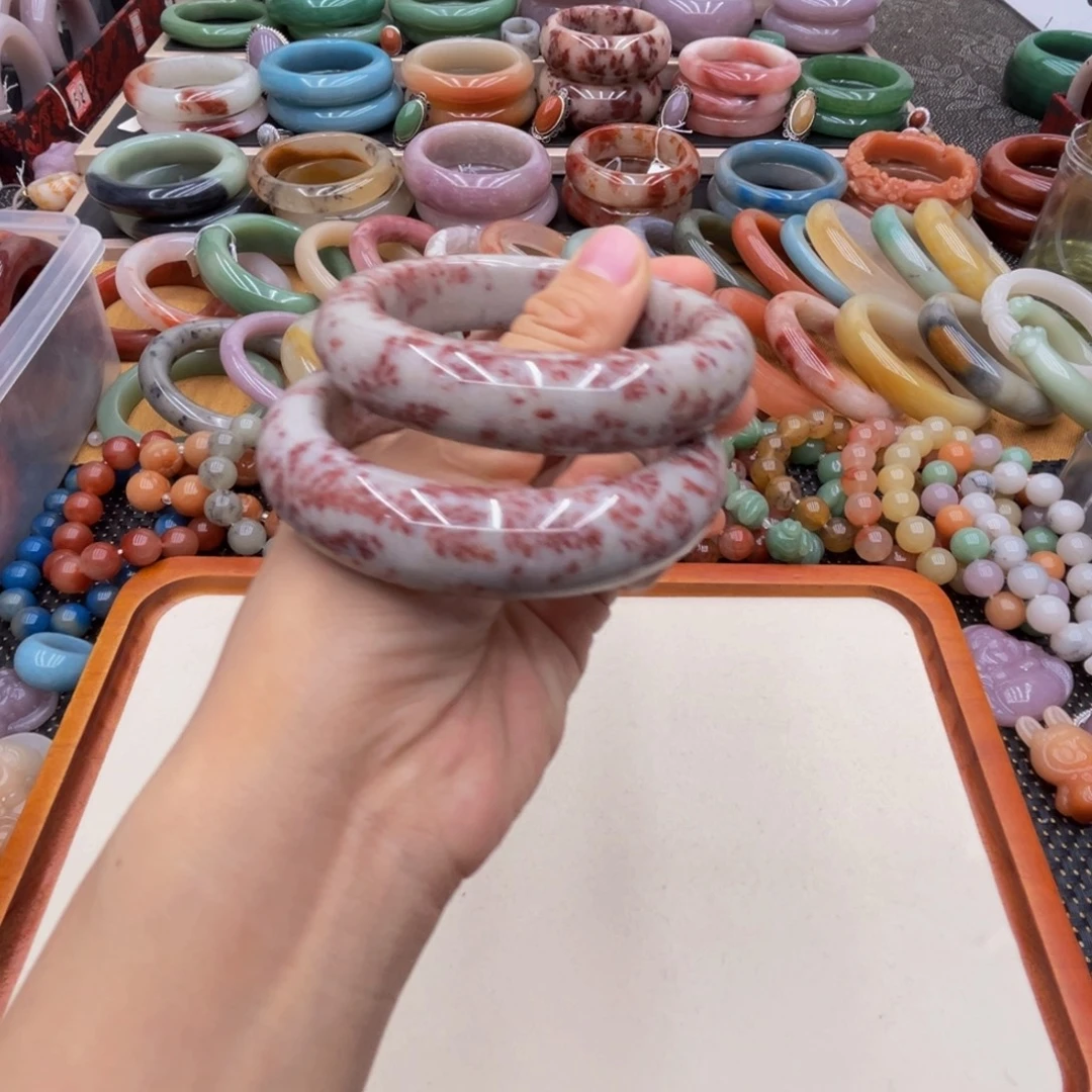 石英质玉未镶嵌圈口56/58