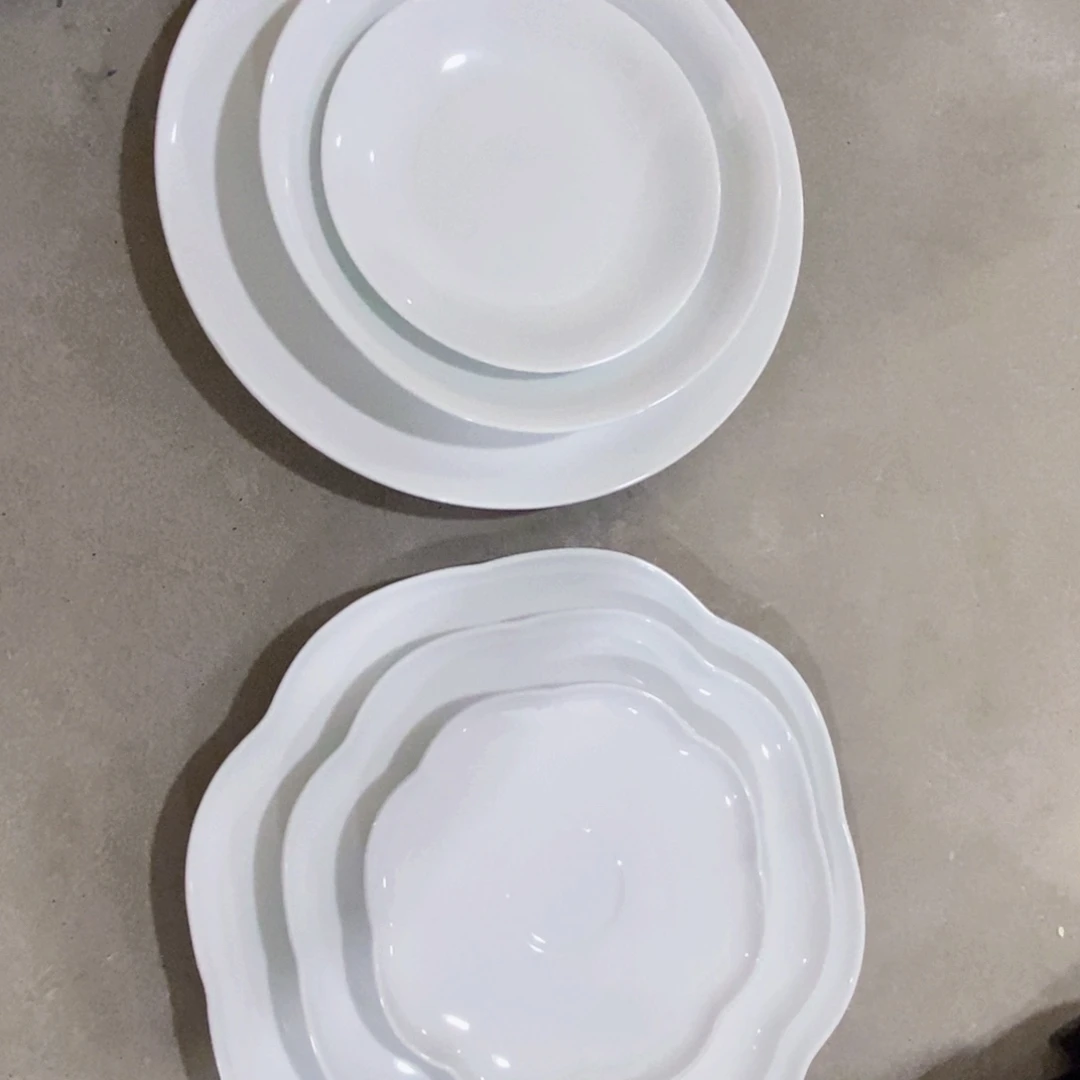 陶1个花瓣套装 1套纯白 不退不换