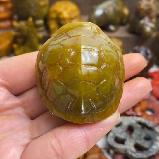 蛇纹石玉未镶嵌颈饰139