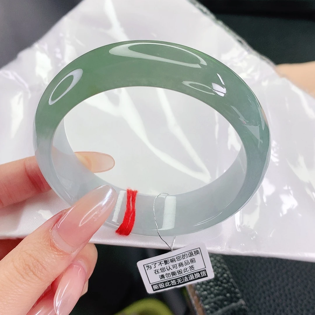 未镶嵌手镯翡翠58圈