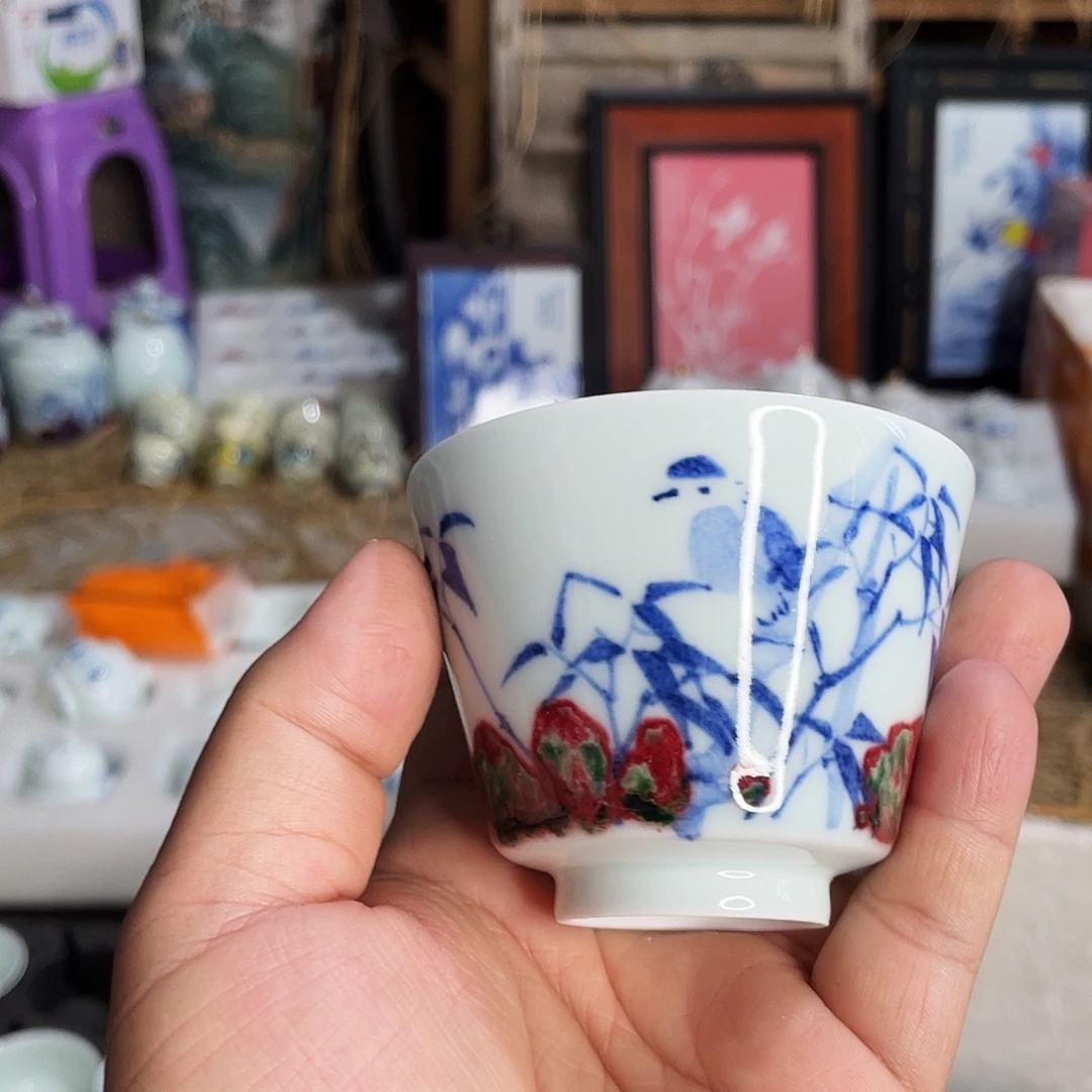 杯景德镇陶瓷艺术品