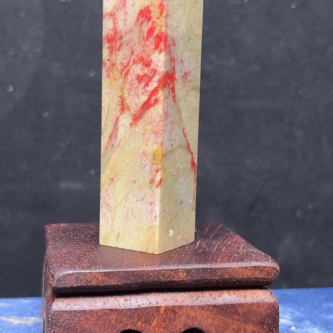 昌化石昌化鸡血石印章