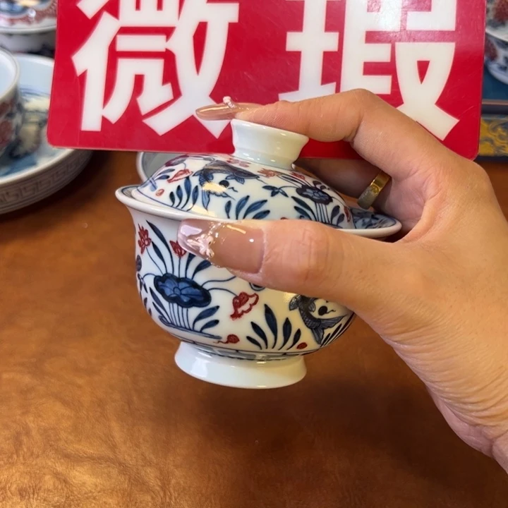 瓷片景德镇陶瓷手工手绘