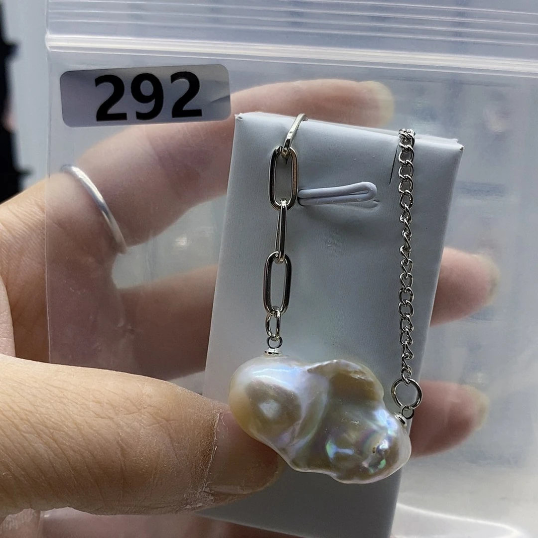 颈饰合金淡水珍珠